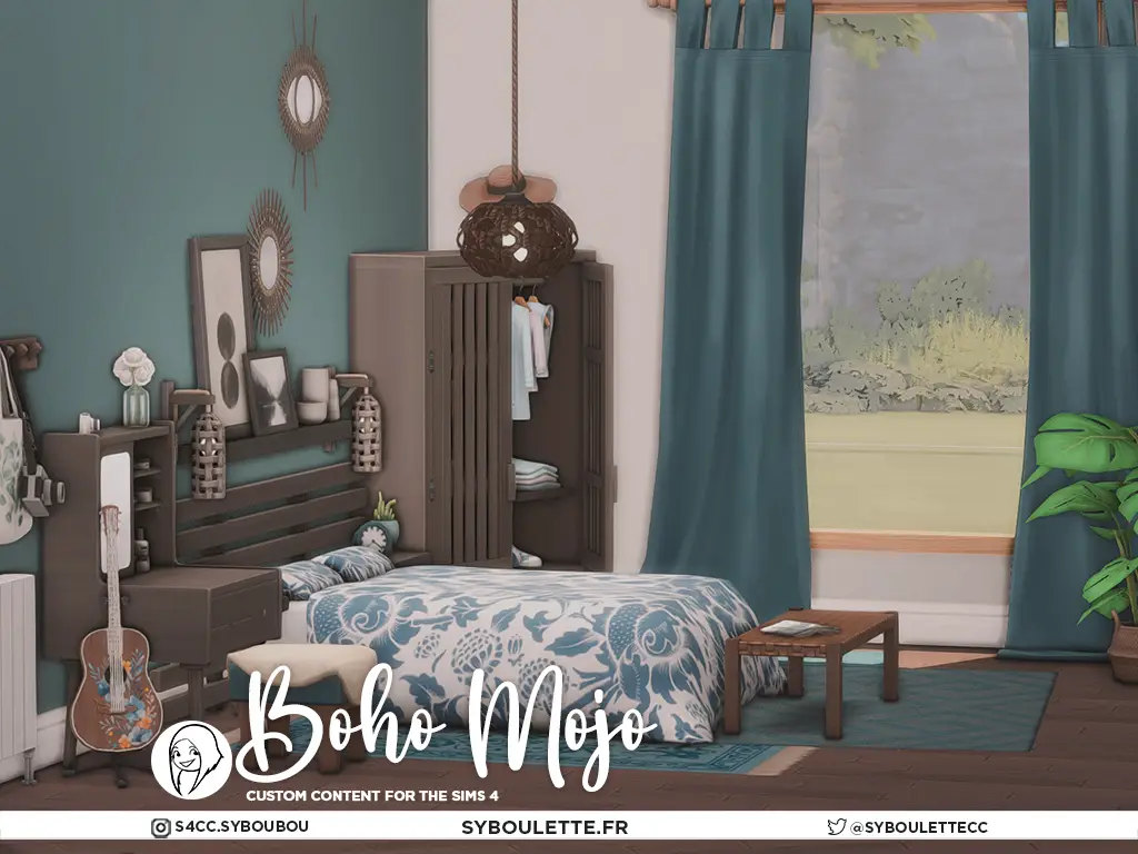 Галерея мода Набор для спальни Boho Mojo Bedroom #2